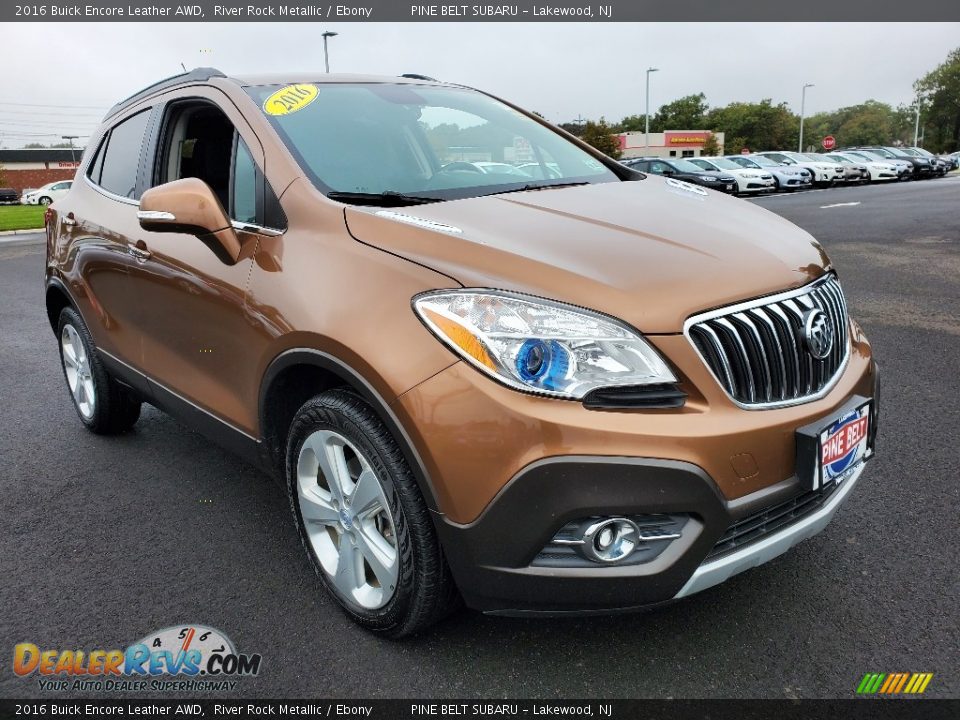 2016 Buick Encore Leather AWD River Rock Metallic / Ebony Photo #1