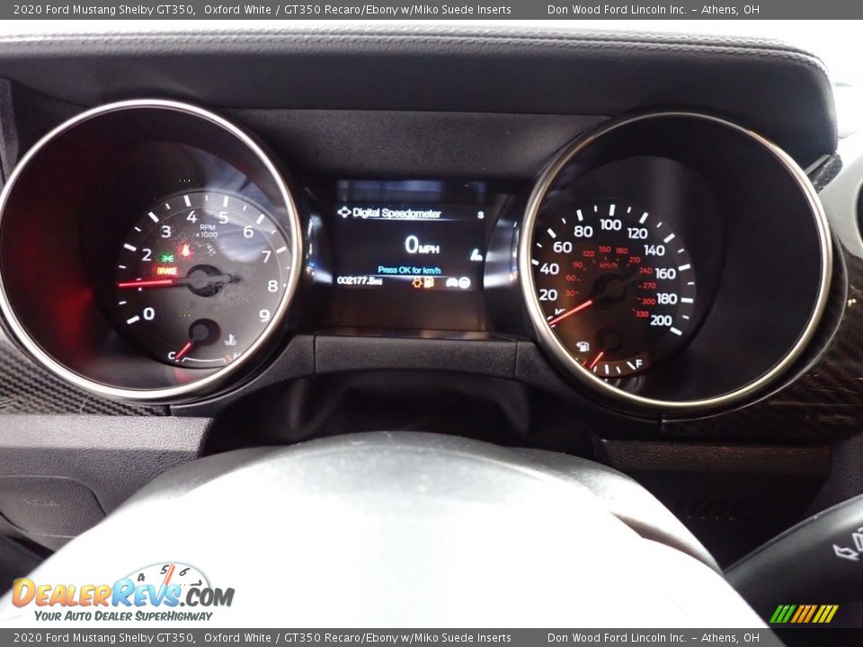 2020 Ford Mustang Shelby GT350 Gauges Photo #22
