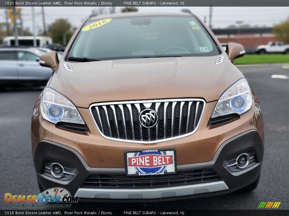 2016 Buick Encore Leather AWD River Rock Metallic / Ebony Photo #18