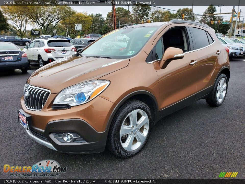 2016 Buick Encore Leather AWD River Rock Metallic / Ebony Photo #19