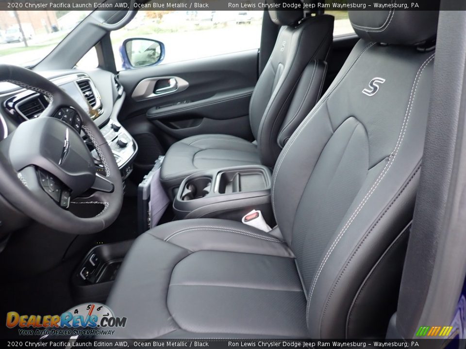 Black Interior - 2020 Chrysler Pacifica Launch Edition AWD Photo #15
