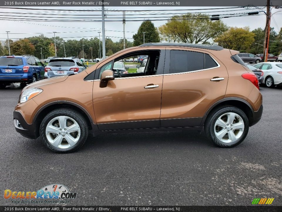 2016 Buick Encore Leather AWD River Rock Metallic / Ebony Photo #20