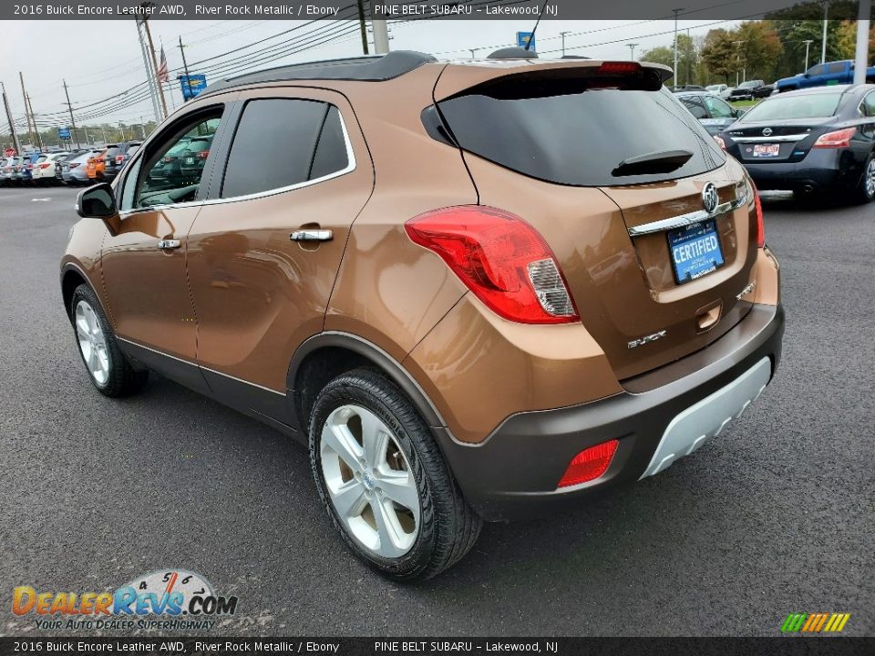 2016 Buick Encore Leather AWD River Rock Metallic / Ebony Photo #21