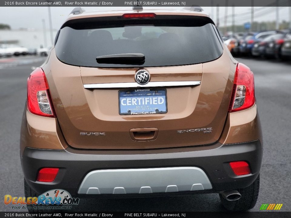 2016 Buick Encore Leather AWD River Rock Metallic / Ebony Photo #22