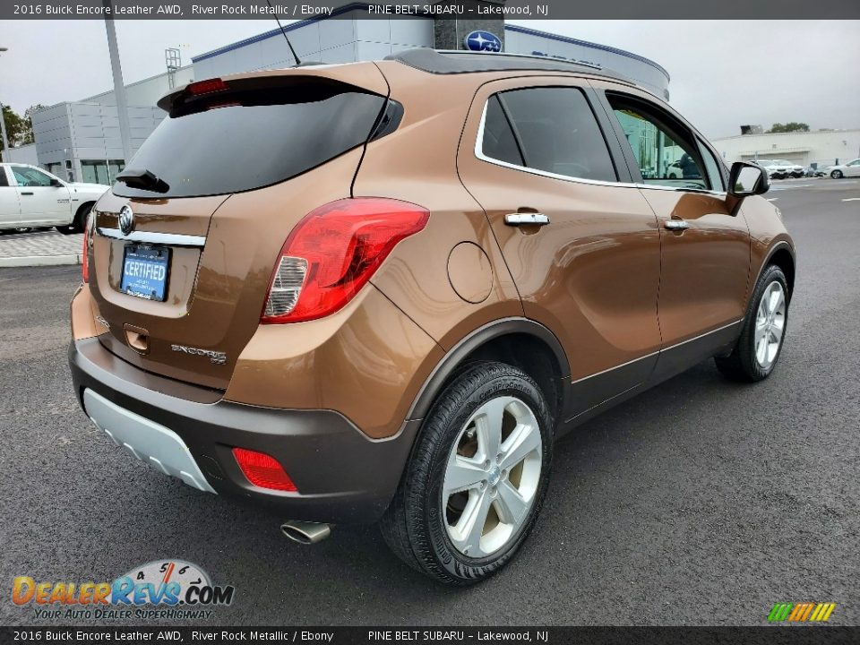 2016 Buick Encore Leather AWD River Rock Metallic / Ebony Photo #23