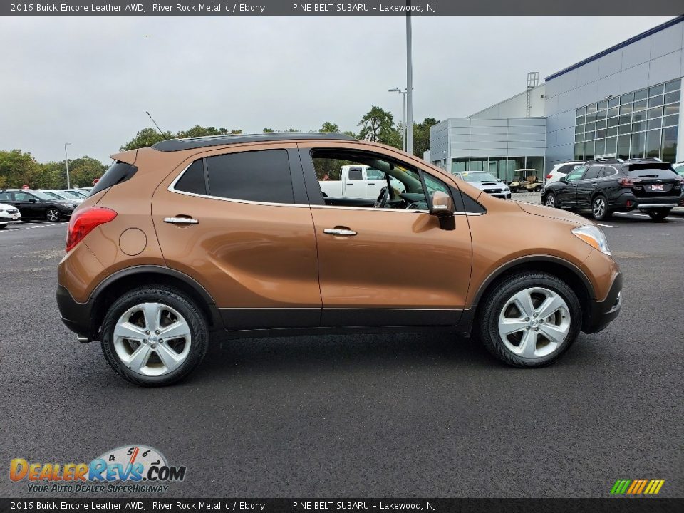 2016 Buick Encore Leather AWD River Rock Metallic / Ebony Photo #24