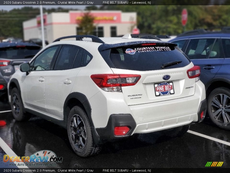 2020 Subaru Crosstrek 2.0 Premium Crystal White Pearl / Gray Photo #3