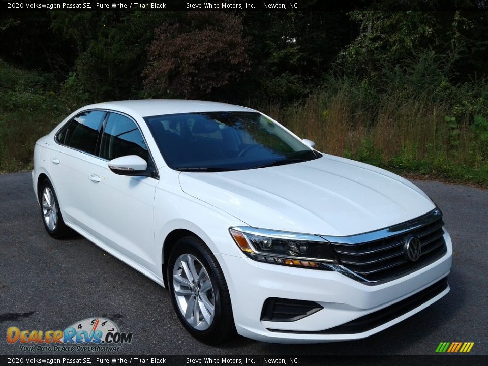 Pure White 2020 Volkswagen Passat SE Photo #5