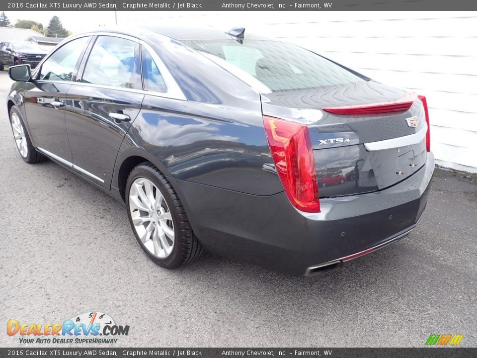 2016 Cadillac XTS Luxury AWD Sedan Graphite Metallic / Jet Black Photo #6