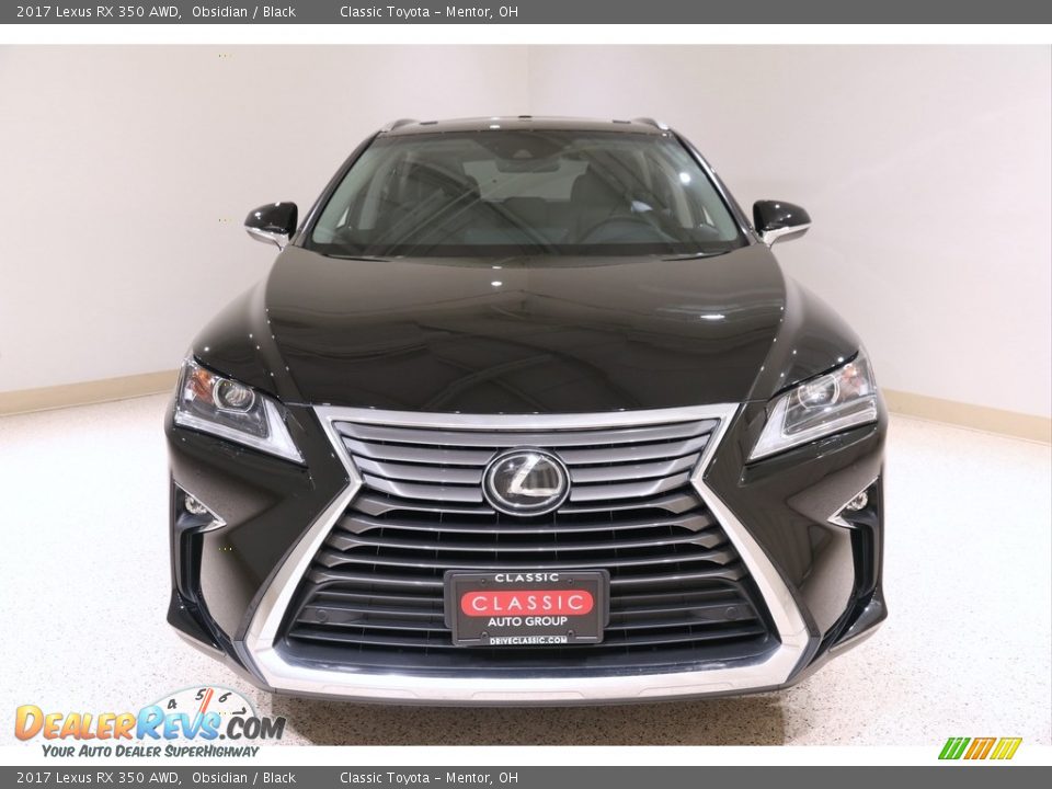 2017 Lexus RX 350 AWD Obsidian / Black Photo #2