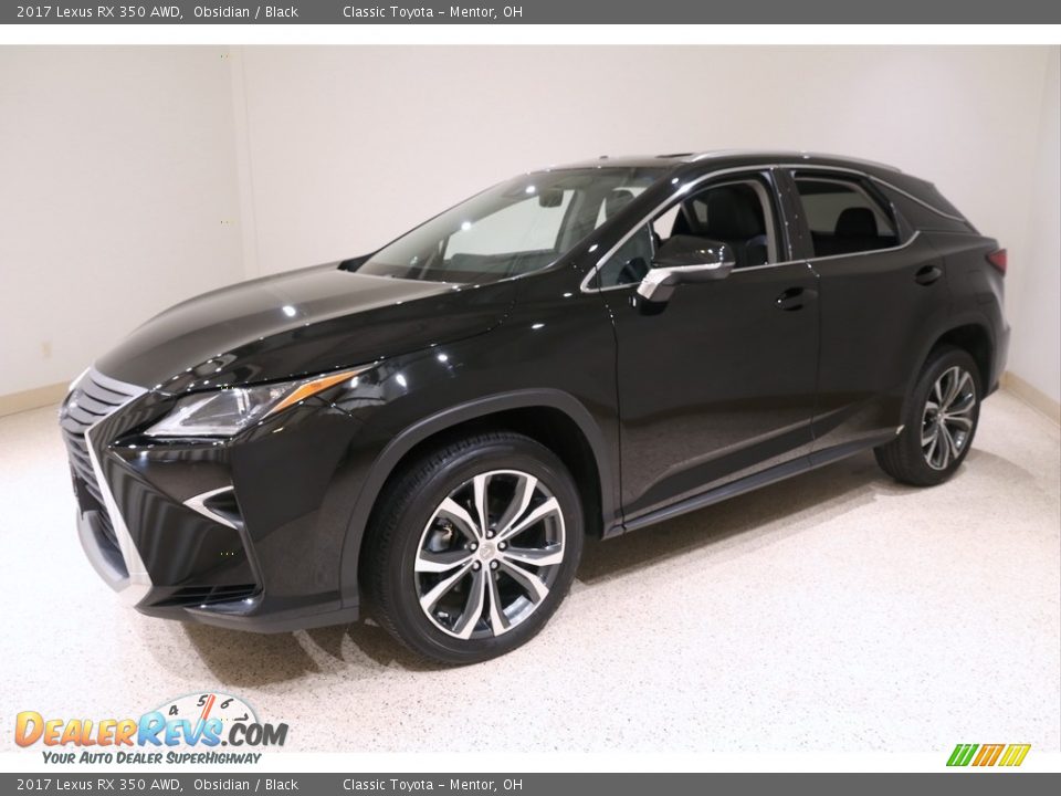 2017 Lexus RX 350 AWD Obsidian / Black Photo #3