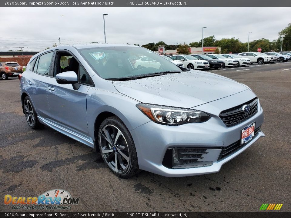 2020 Subaru Impreza Sport 5-Door Ice Silver Metallic / Black Photo #1