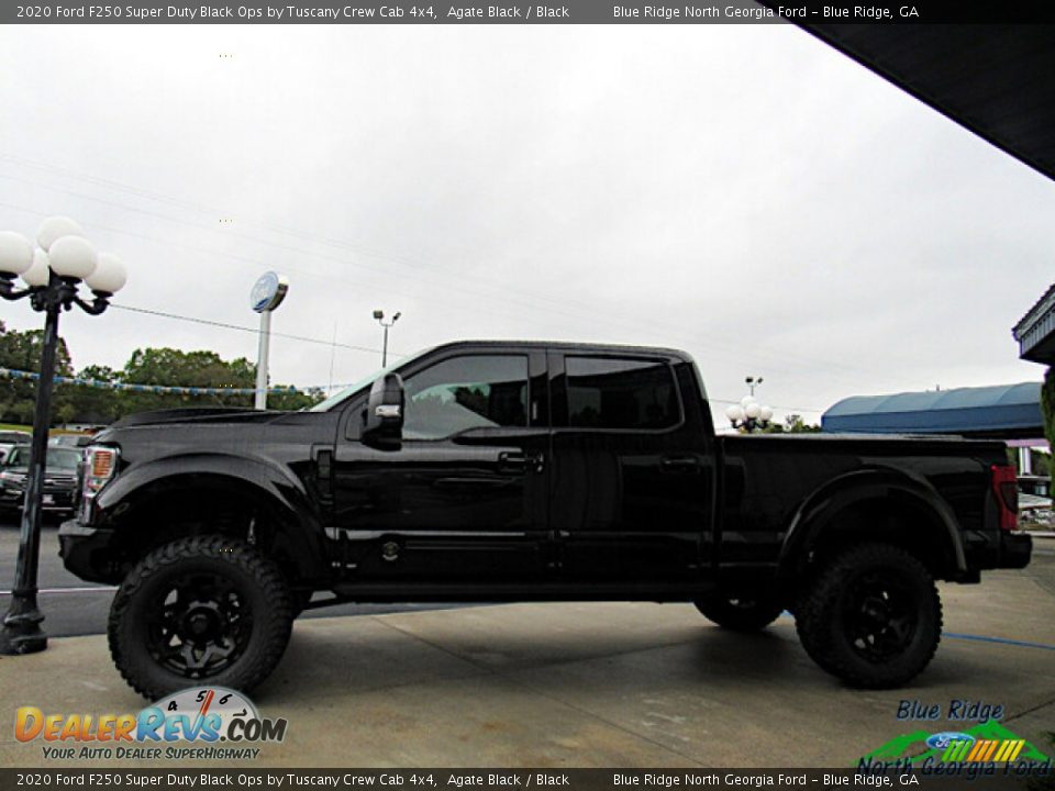 2020 Ford F250 Super Duty Black Ops by Tuscany Crew Cab 4x4 Agate Black / Black Photo #2