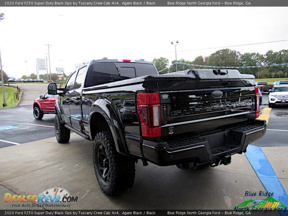 2020 Ford F250 Super Duty Black Ops by Tuscany Crew Cab 4x4 Agate Black / Black Photo #3