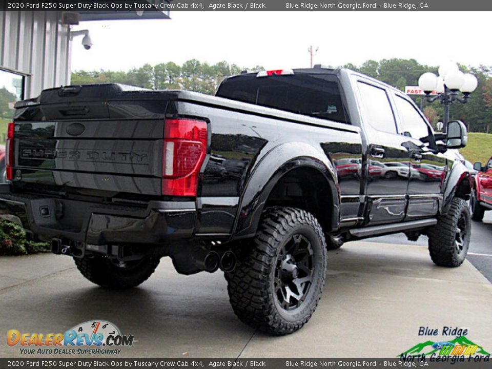 2020 Ford F250 Super Duty Black Ops by Tuscany Crew Cab 4x4 Agate Black / Black Photo #5