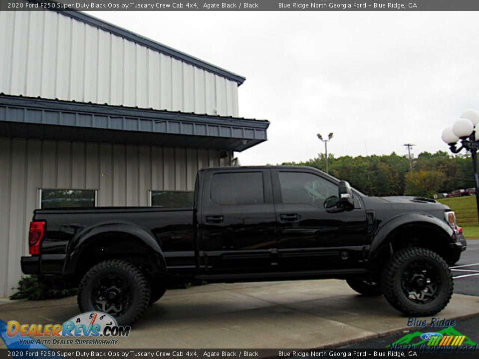 2020 Ford F250 Super Duty Black Ops by Tuscany Crew Cab 4x4 Agate Black / Black Photo #6