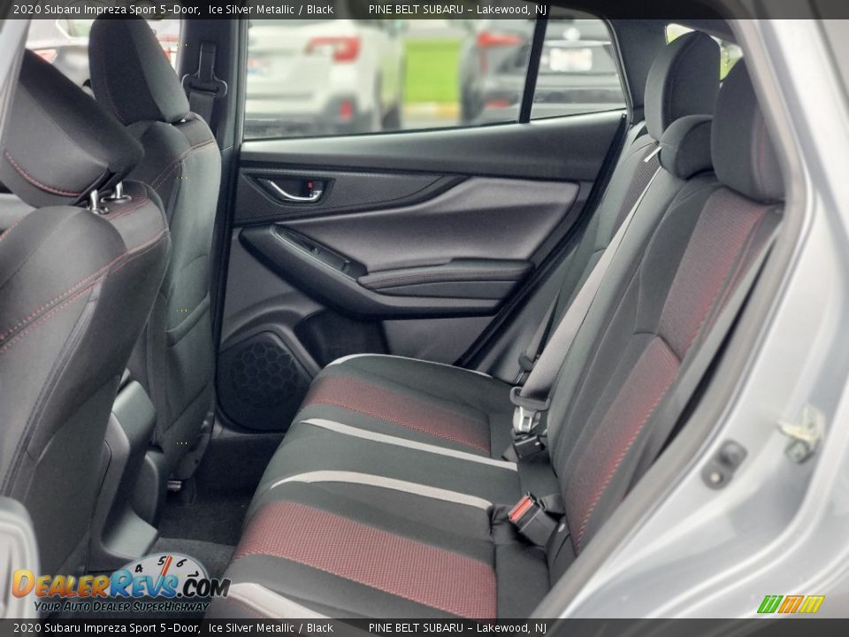 2020 Subaru Impreza Sport 5-Door Ice Silver Metallic / Black Photo #9