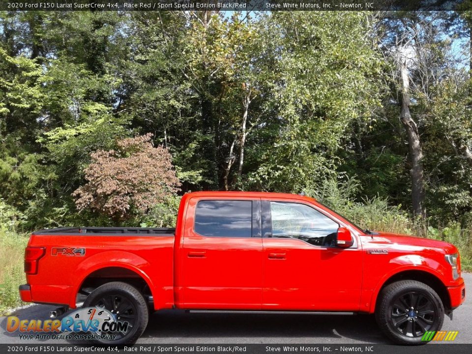 Race Red 2020 Ford F150 Lariat SuperCrew 4x4 Photo #7
