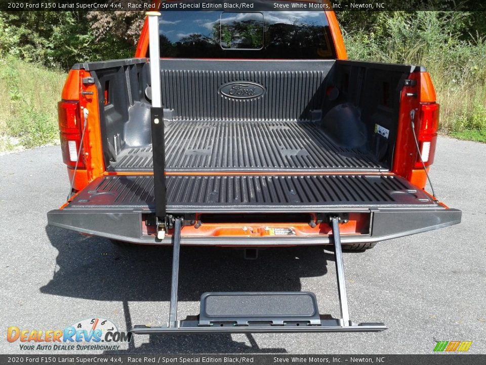 2020 Ford F150 Lariat SuperCrew 4x4 Race Red / Sport Special Edition Black/Red Photo #11