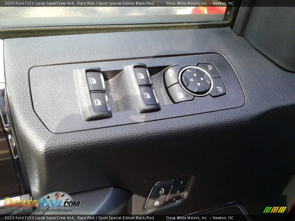 2020 Ford F150 Lariat SuperCrew 4x4 Race Red / Sport Special Edition Black/Red Photo #15