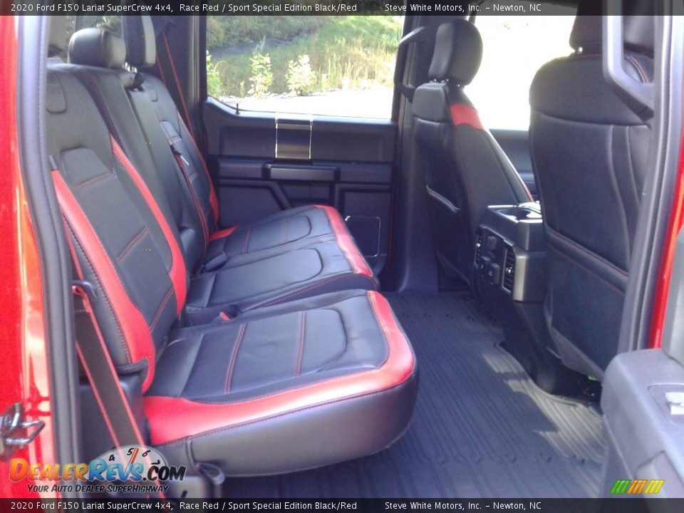 Rear Seat of 2020 Ford F150 Lariat SuperCrew 4x4 Photo #19