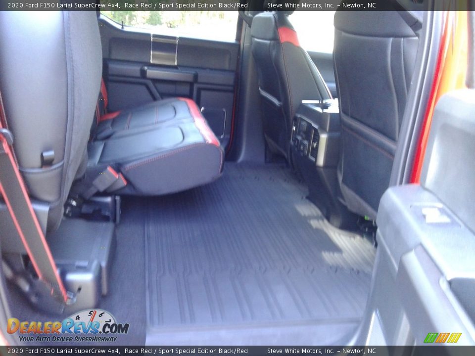 2020 Ford F150 Lariat SuperCrew 4x4 Race Red / Sport Special Edition Black/Red Photo #20