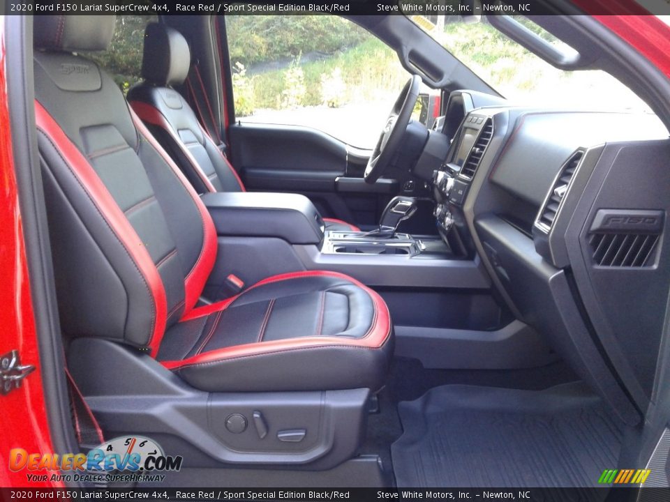 Front Seat of 2020 Ford F150 Lariat SuperCrew 4x4 Photo #21