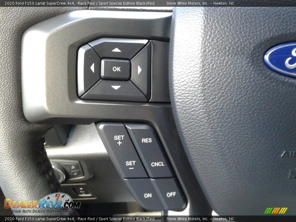 2020 Ford F150 Lariat SuperCrew 4x4 Steering Wheel Photo #23