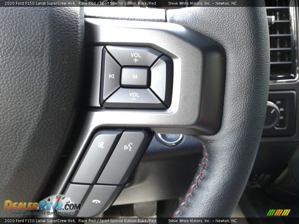 2020 Ford F150 Lariat SuperCrew 4x4 Steering Wheel Photo #24