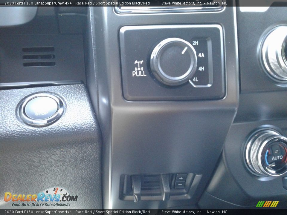 2020 Ford F150 Lariat SuperCrew 4x4 Race Red / Sport Special Edition Black/Red Photo #26