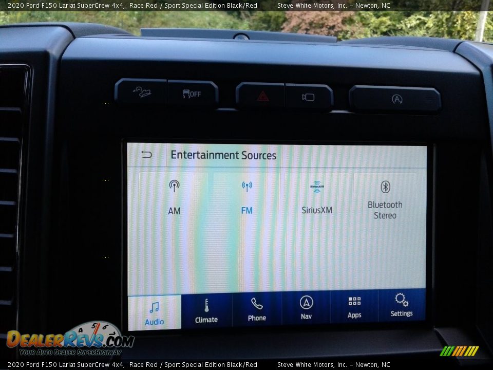 2020 Ford F150 Lariat SuperCrew 4x4 Race Red / Sport Special Edition Black/Red Photo #27