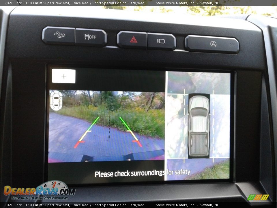 2020 Ford F150 Lariat SuperCrew 4x4 Race Red / Sport Special Edition Black/Red Photo #29