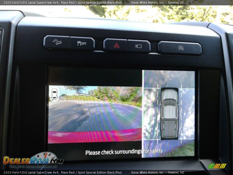 2020 Ford F150 Lariat SuperCrew 4x4 Race Red / Sport Special Edition Black/Red Photo #30