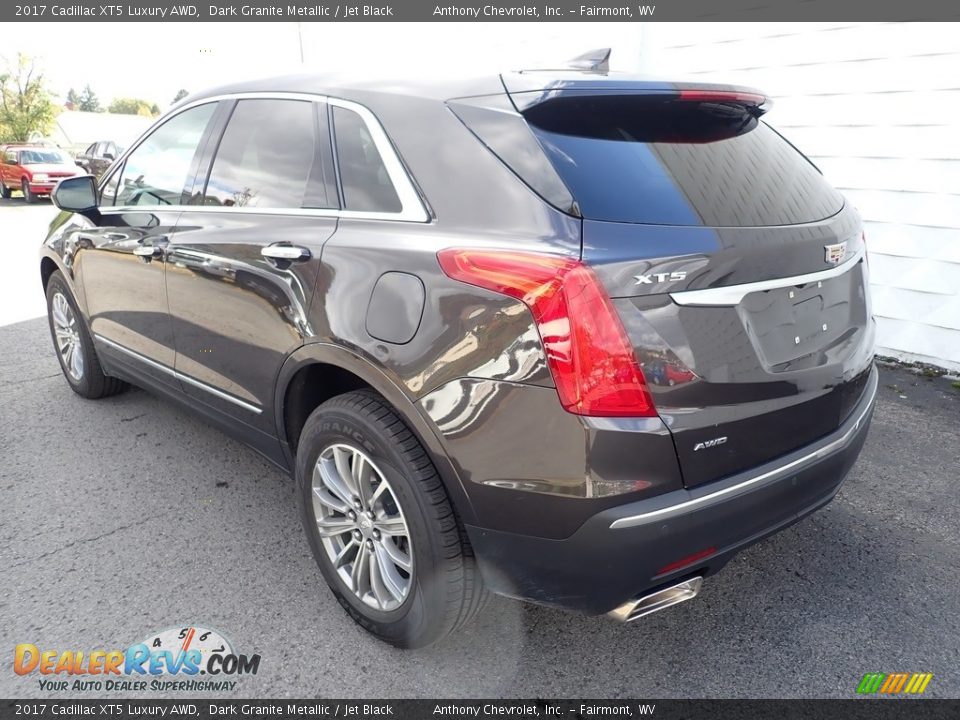 2017 Cadillac XT5 Luxury AWD Dark Granite Metallic / Jet Black Photo #6