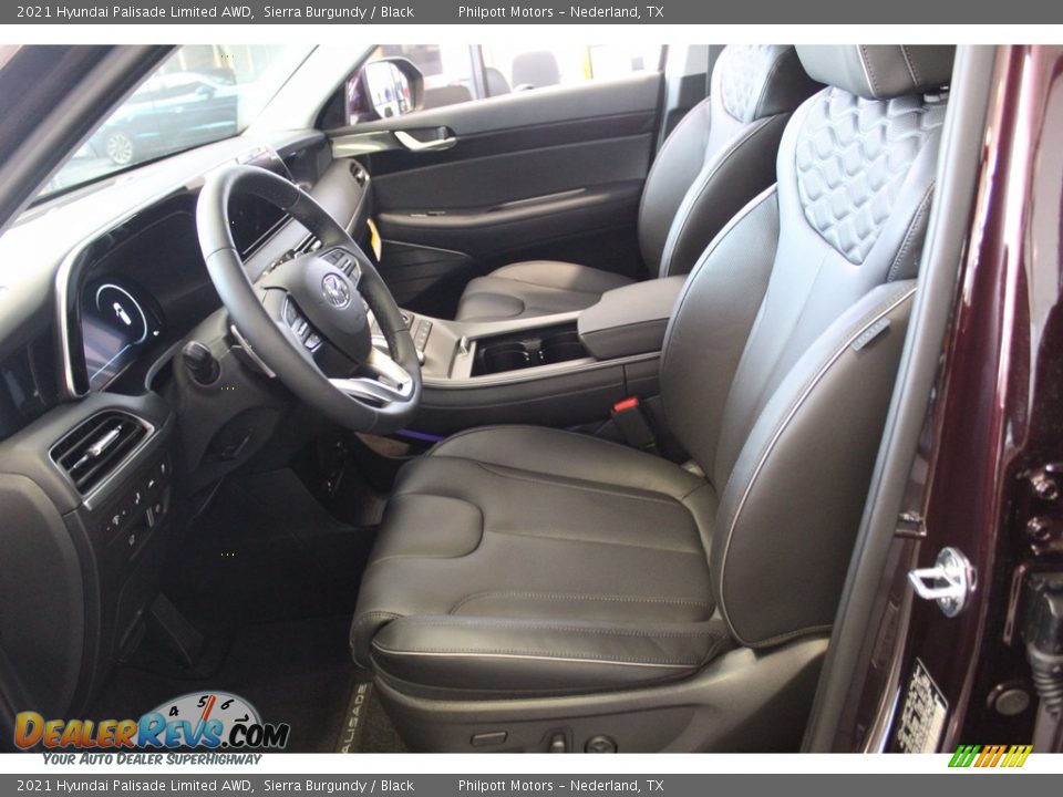 Front Seat of 2021 Hyundai Palisade Limited AWD Photo #8
