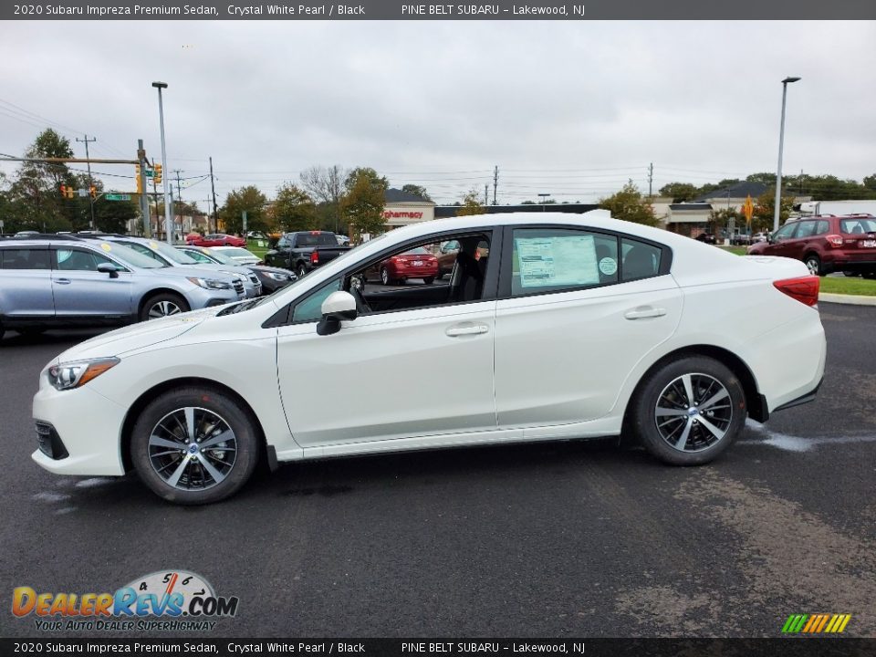 Crystal White Pearl 2020 Subaru Impreza Premium Sedan Photo #4