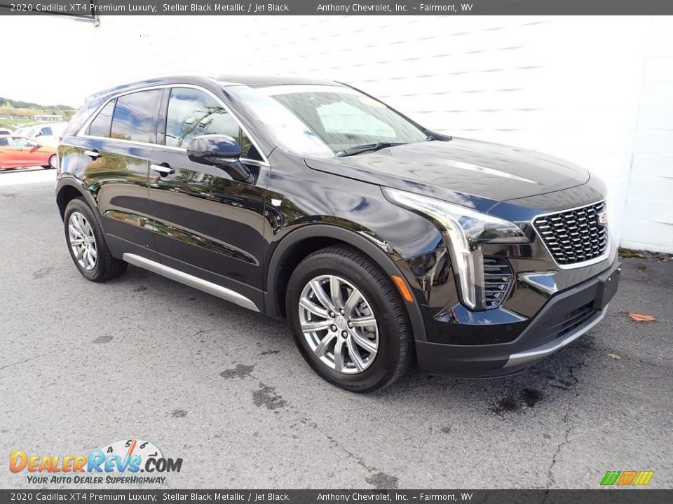 2020 Cadillac XT4 Premium Luxury Stellar Black Metallic / Jet Black Photo #1