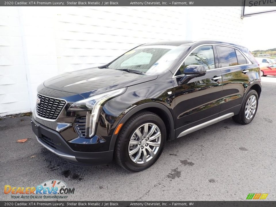 2020 Cadillac XT4 Premium Luxury Stellar Black Metallic / Jet Black Photo #2