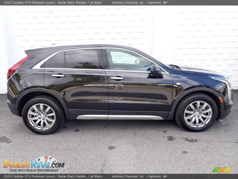 2020 Cadillac XT4 Premium Luxury Stellar Black Metallic / Jet Black Photo #4