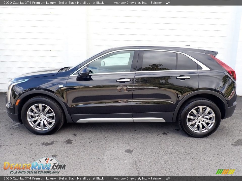 2020 Cadillac XT4 Premium Luxury Stellar Black Metallic / Jet Black Photo #5