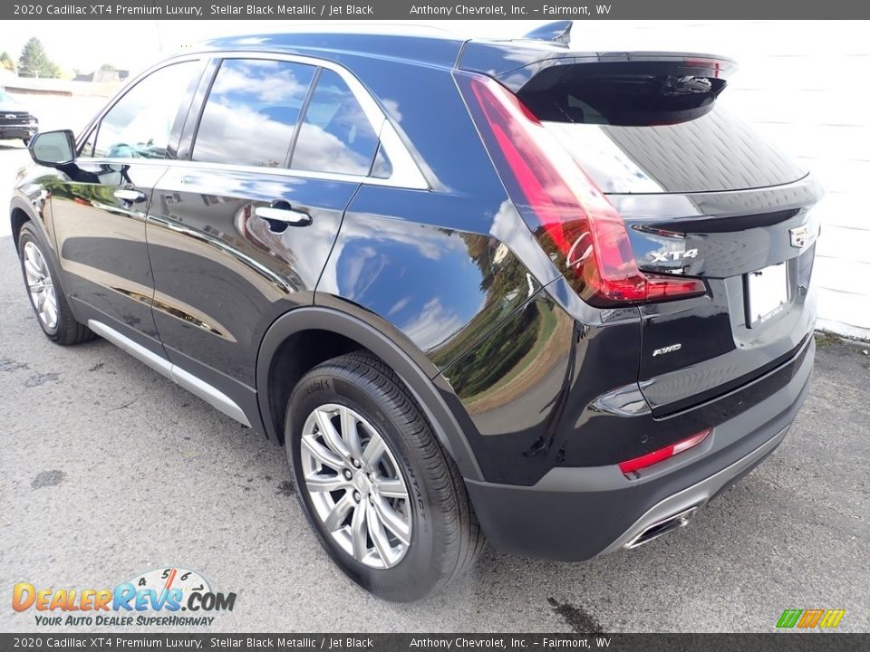 2020 Cadillac XT4 Premium Luxury Stellar Black Metallic / Jet Black Photo #6