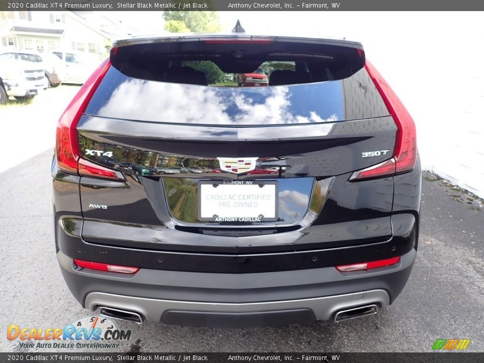 2020 Cadillac XT4 Premium Luxury Stellar Black Metallic / Jet Black Photo #7