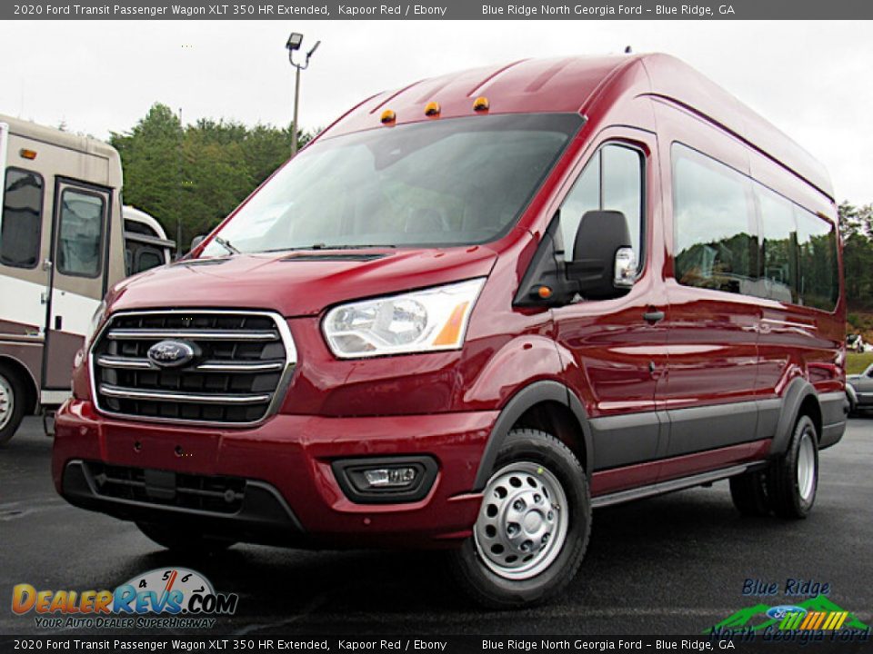 2020 Ford Transit Passenger Wagon XLT 350 HR Extended Kapoor Red / Ebony Photo #1