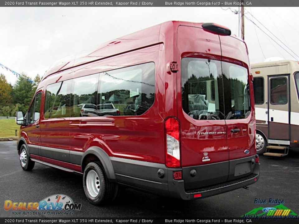 2020 Ford Transit Passenger Wagon XLT 350 HR Extended Kapoor Red / Ebony Photo #3