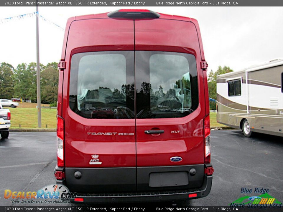 2020 Ford Transit Passenger Wagon XLT 350 HR Extended Kapoor Red / Ebony Photo #4
