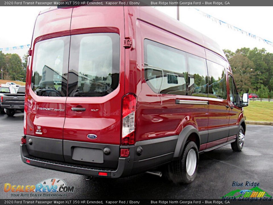 2020 Ford Transit Passenger Wagon XLT 350 HR Extended Kapoor Red / Ebony Photo #5