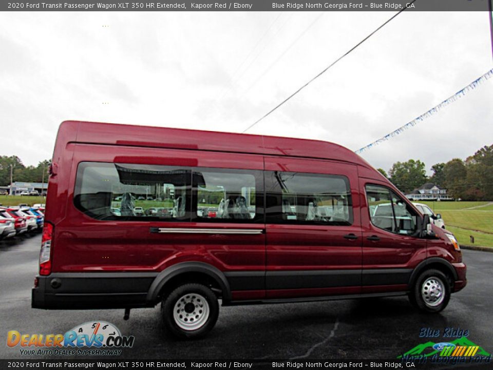 2020 Ford Transit Passenger Wagon XLT 350 HR Extended Kapoor Red / Ebony Photo #6