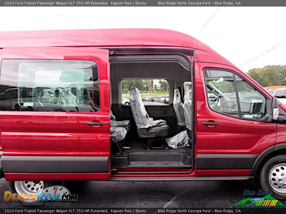 2020 Ford Transit Passenger Wagon XLT 350 HR Extended Kapoor Red / Ebony Photo #13
