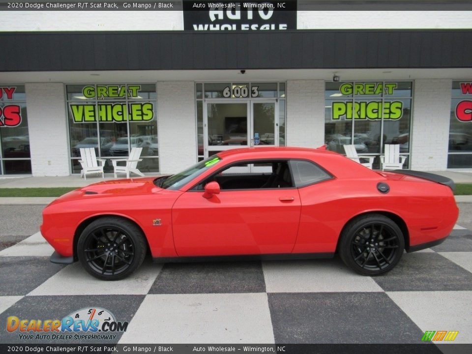 2020 Dodge Challenger R/T Scat Pack Go Mango / Black Photo #1