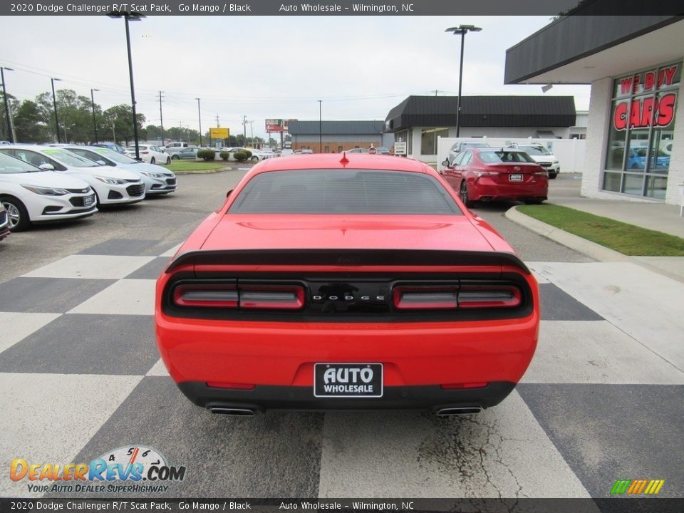 2020 Dodge Challenger R/T Scat Pack Go Mango / Black Photo #4